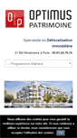 Mobile Screenshot of defiscalisationimmobiliere.org